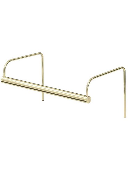 Slim-Line 16 inch Adjustable Picture Light in Polished Brass.